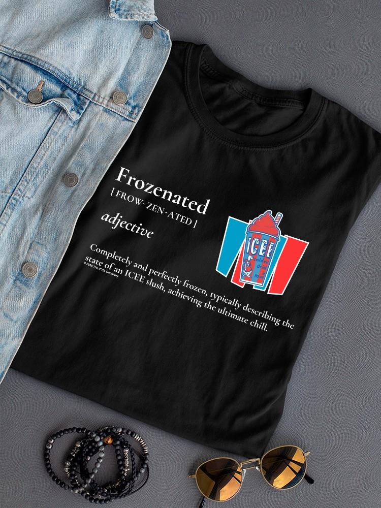 Officially Licensed ICEE Frozenated Chill - Cool Slush Graphic Women's T-shirt - Picture 7 of 7
