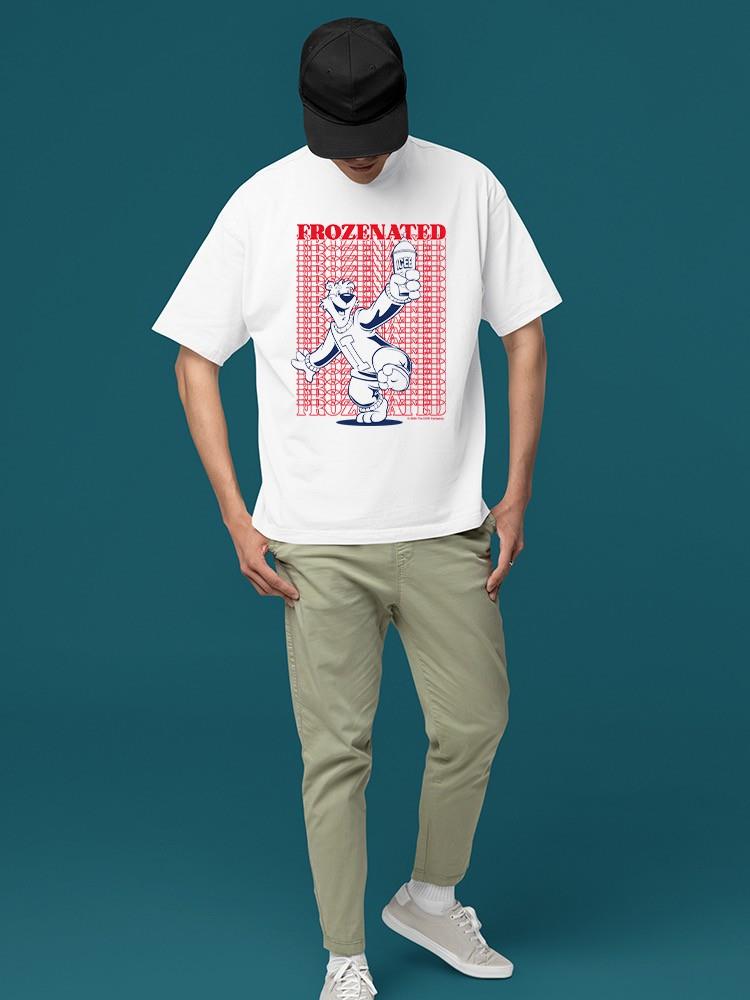 Officially Licensed ICEE Frozenated Bear Retro Cool Slush Graphic Men's T-shirt - Picture 6 of 7