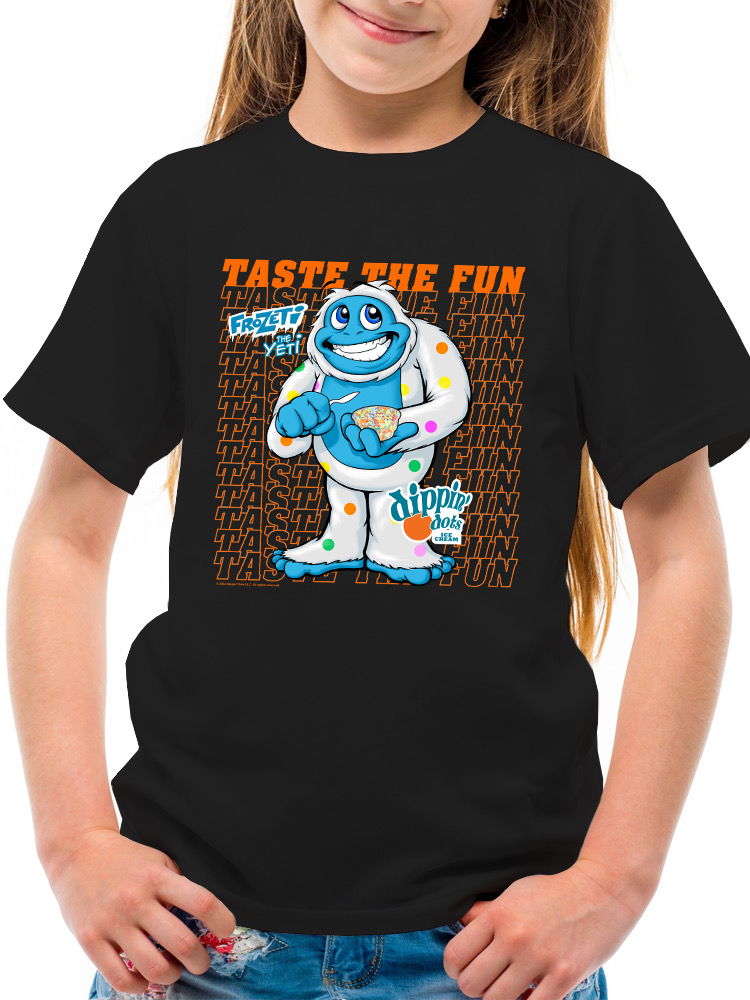 Taste the Fun - Frozeti Yeti Dippin' Dots Graphic Youth's T-shirt - Picture 8 of 22