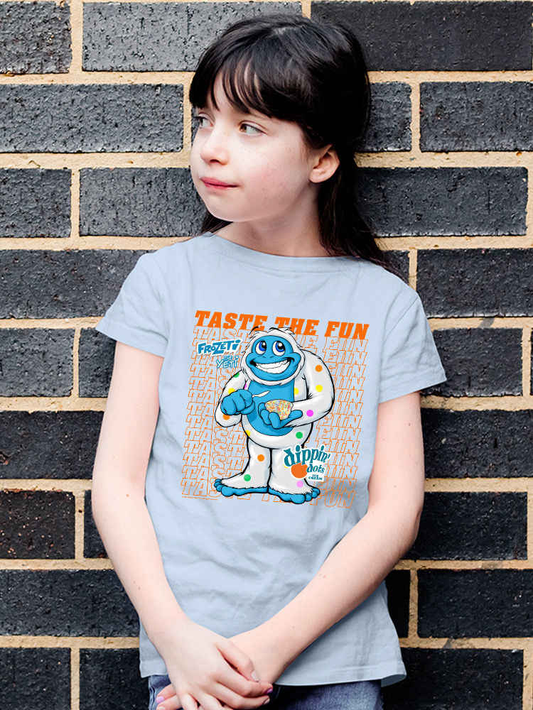 Taste the Fun - Frozeti Yeti Dippin' Dots Graphic Youth's T-shirt - Picture 18 of 22