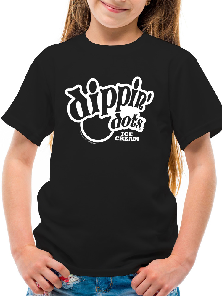 Classic Dippin’ Dots Logo Graphic Tee – Ice Cream Lovers Youth’s T-shirt