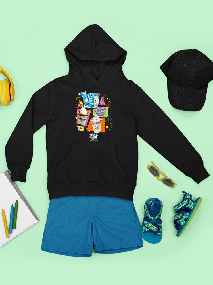 Frozeti & Dippin' Dots Fun Graphic Tee - Ice Cream Treats Jugend Hoodie - Bild 7 von 19