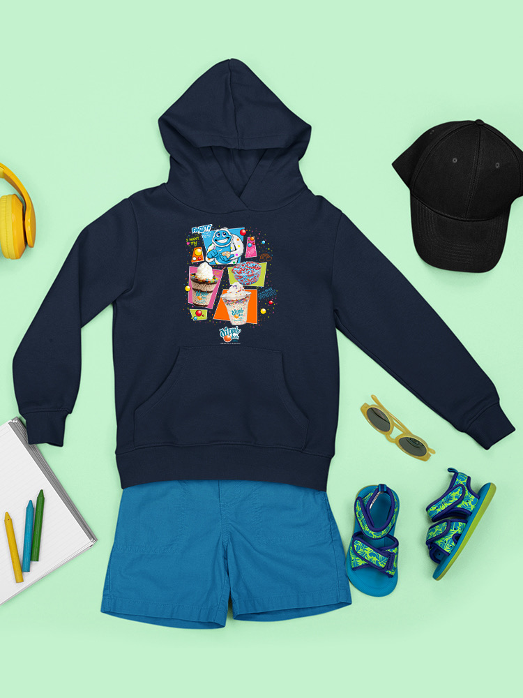 Frozeti & Dippin' Dots Fun Graphic Tee - Ice Cream Treats Jugend Hoodie - Bild 16 von 19