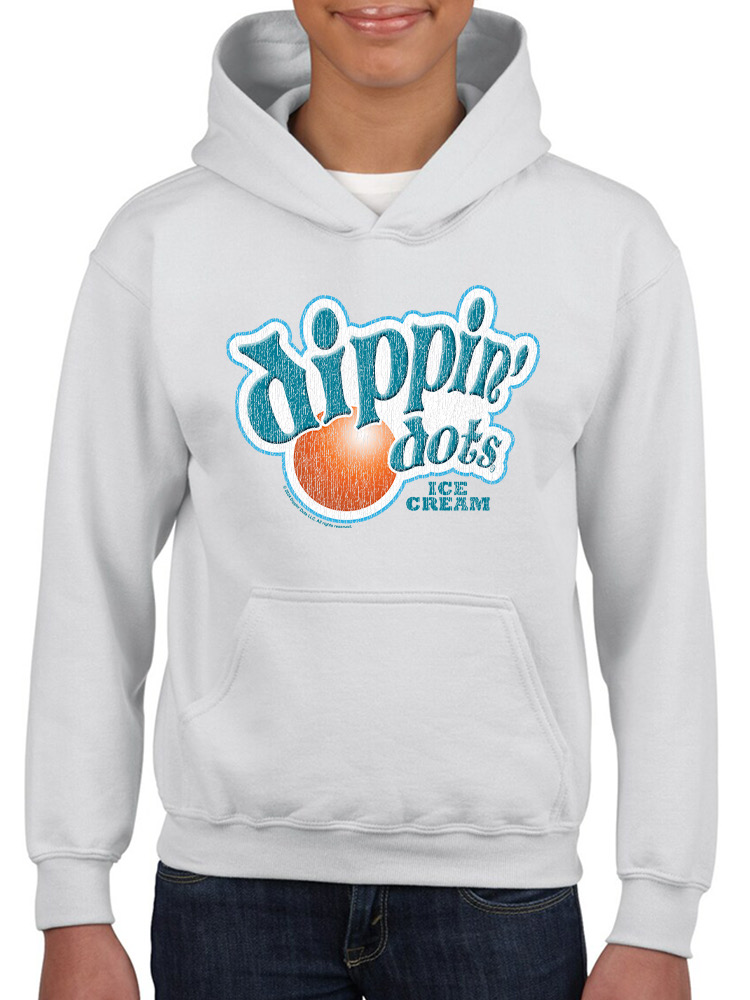 Retro Dippin' Dots Logo - Ice Cream Lovers Graphic Jugend Hoodie - Bild 17 von 19