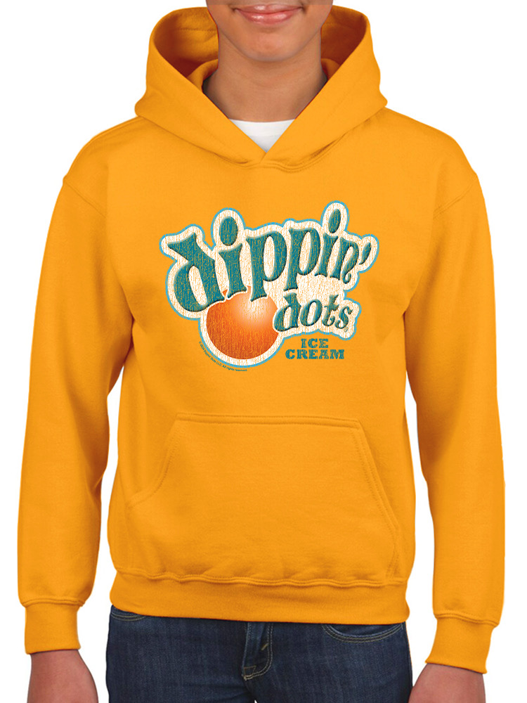 Retro Dippin' Dots Logo - Ice Cream Lovers Graphic Jugend Hoodie - Bild 11 von 19