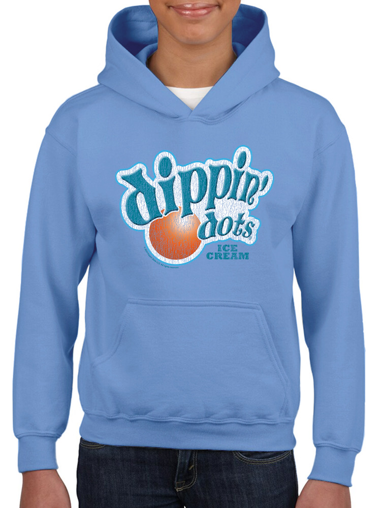 Retro Dippin' Dots Logo - Ice Cream Lovers Graphic Jugend Hoodie - Bild 8 von 19