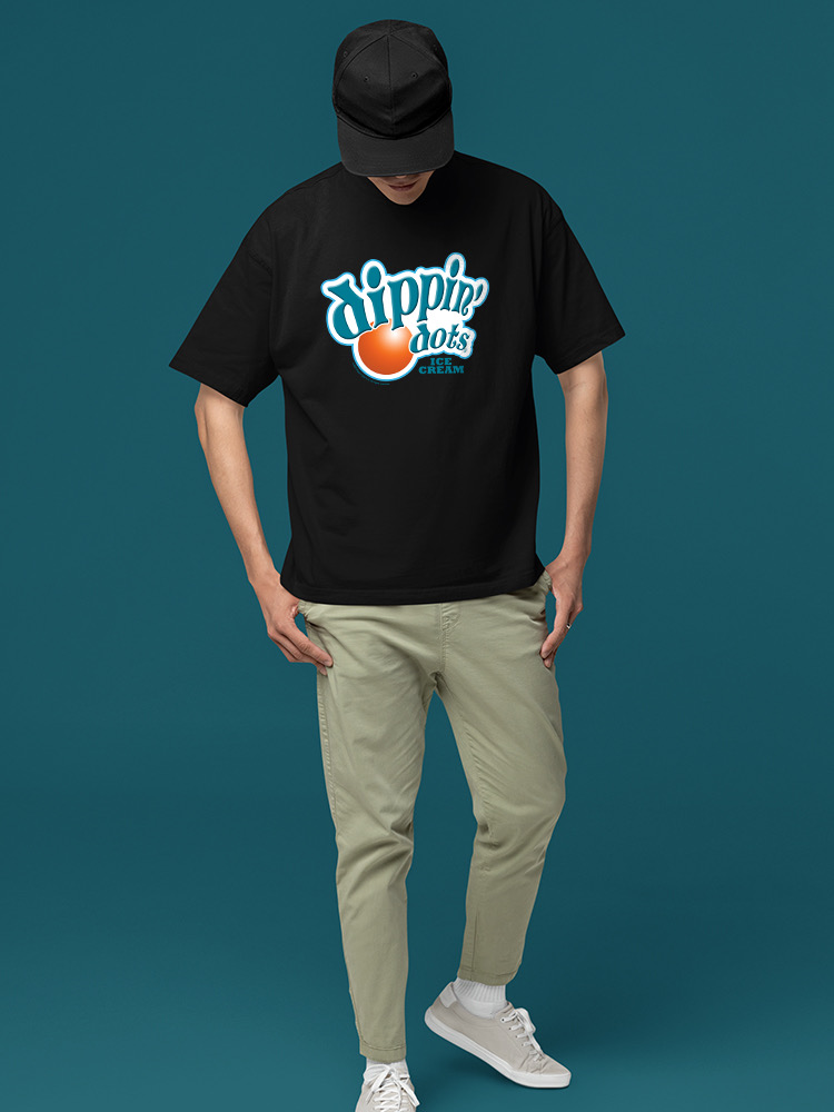 Camiseta Retro Dippin' Dots Logo Gráfico - Camiseta Gráfica Para Hombre Amantes del Helado - Imagen 6 de 28