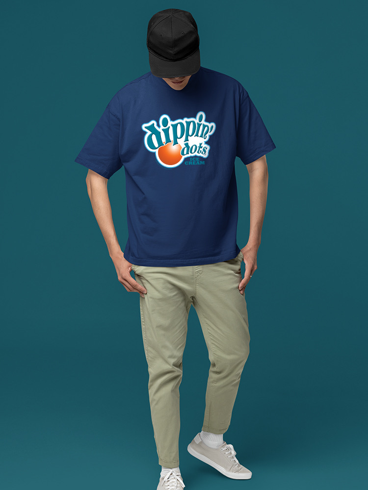 Camiseta Retro Dippin' Dots Logo Gráfico - Camiseta Gráfica Para Hombre Amantes del Helado - Imagen 22 de 28