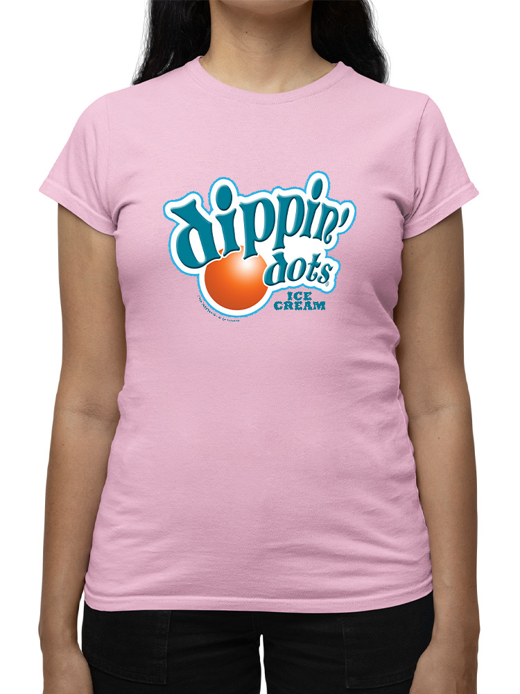 Retro Dippin' Dots Logo Graphic Tee - Ice Cream Lovers Grafik Damen T-Shirt - Bild 9 von 20
