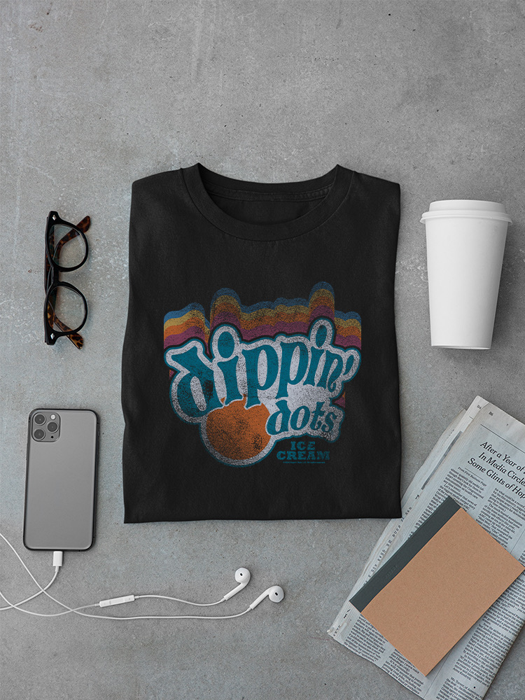Dippin' Dots Retro Vibes Tee - Classic Ice Cream Graphic Men's T-shirt - Picture 7 of 20