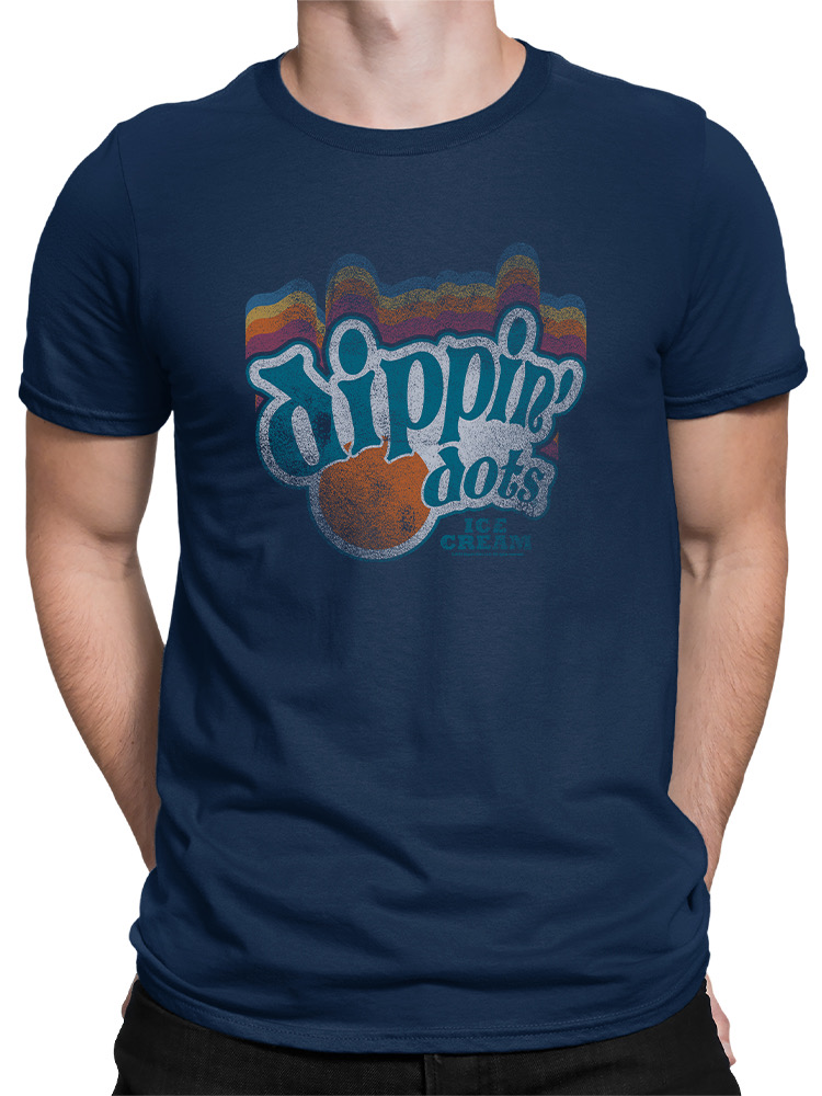 Dippin' Dots Retro Vibes Tee - Classic Ice Cream Graphic Men's T-shirt - Picture 13 of 20
