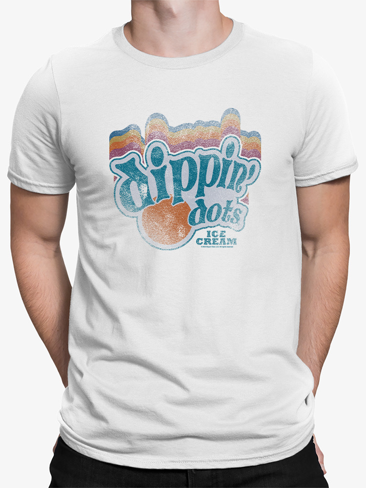 Dippin' Dots Retro Vibes Tee - Classic Ice Cream Graphic Men's T-shirt - Picture 17 of 20