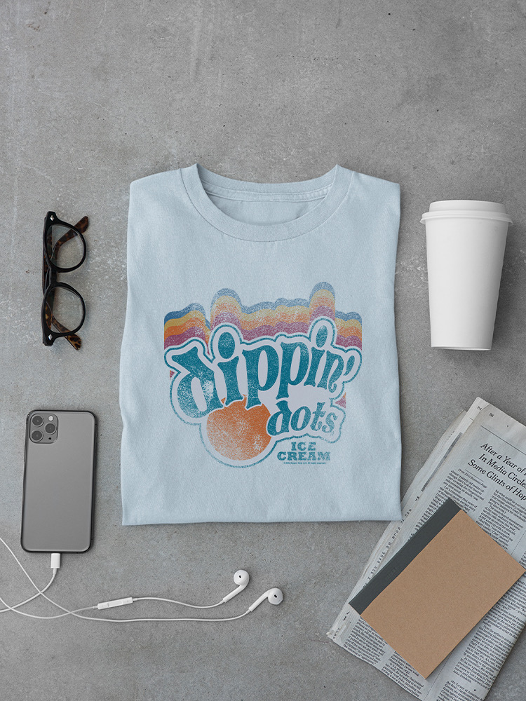 Dippin' Dots Retro Vibes Tee - Classic Ice Cream Graphic Men's T-shirt - Picture 11 of 20