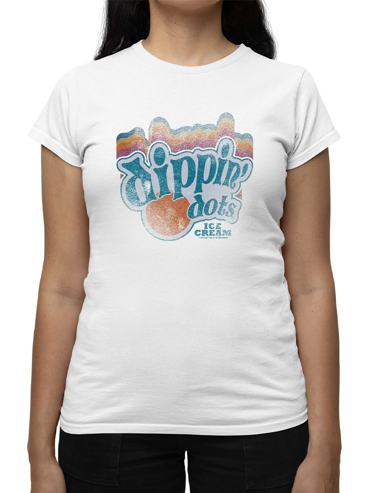 Dippin' Dots Retro Vibes Tee - Classic Ice Cream Graphic Women's T-shirt - Picture 17 of 20