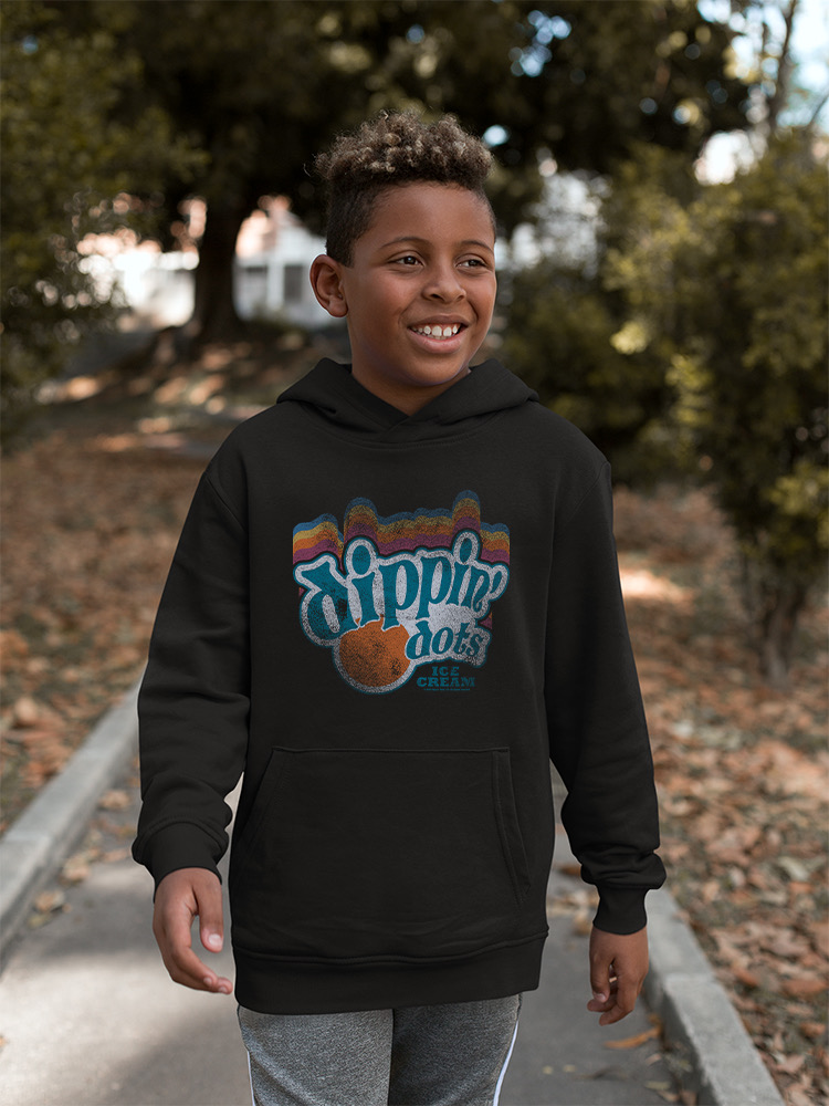 Dippin' Dots Retro Vibes Tee - Classic Ice Cream Graphic Jugend Hoodie - Bild 6 von 19