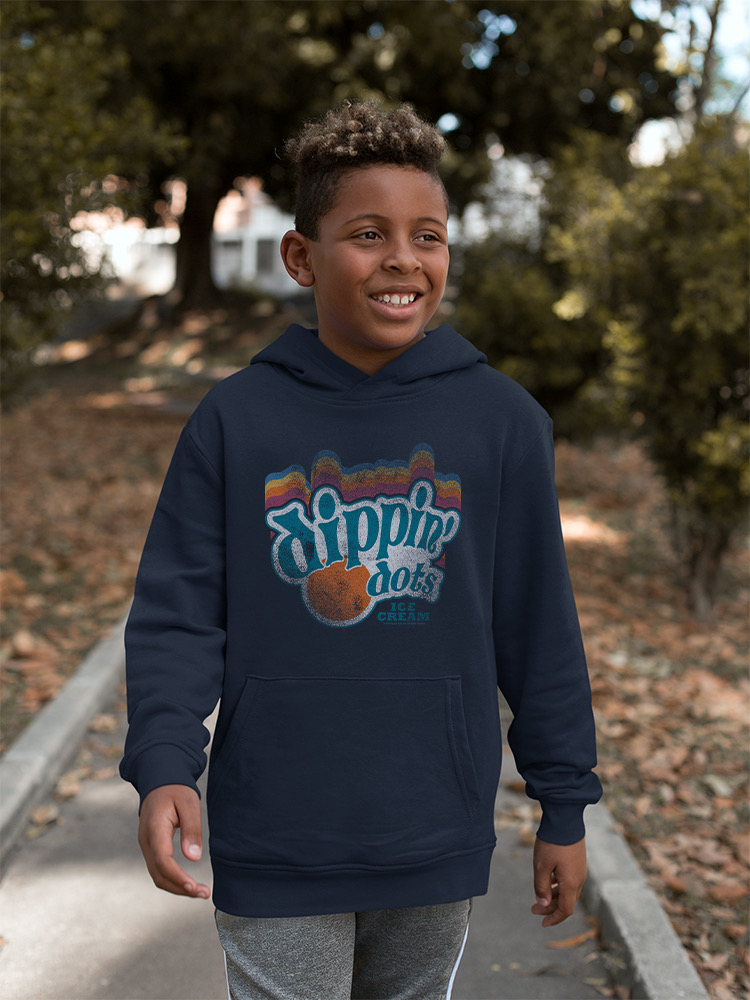 Dippin' Dots Retro Vibes Tee - Classic Ice Cream Graphic Jugend Hoodie - Bild 15 von 19