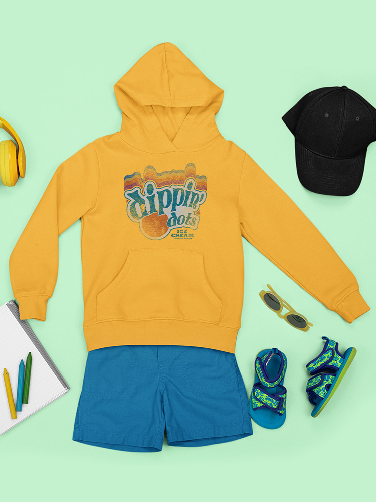 Dippin' Dots Retro Vibes Tee - Classic Ice Cream Graphic Jugend Hoodie - Bild 13 von 19