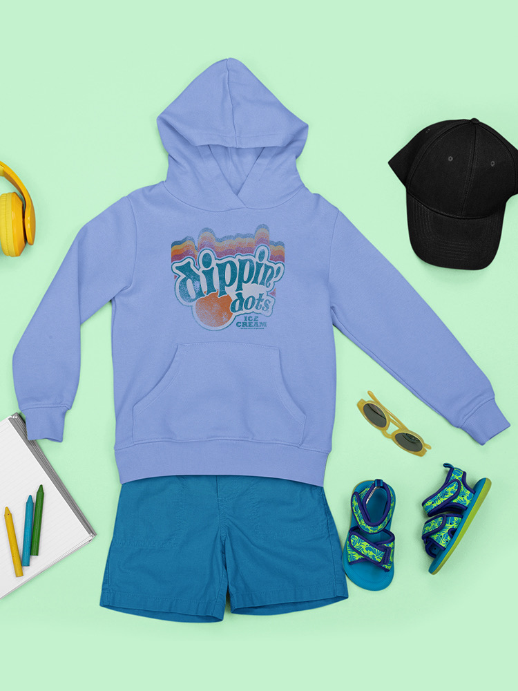 Dippin' Dots Retro Vibes Tee - Classic Ice Cream Graphic Jugend Hoodie - Bild 10 von 19