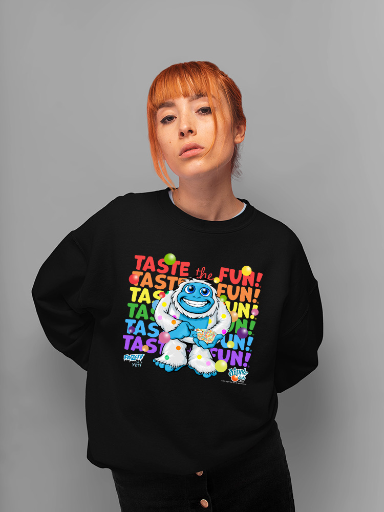 Frozeti the Yeti - Taste the Fun Dippin' Dots Graphic Damen Sweatshirt - Bild 9 von 19