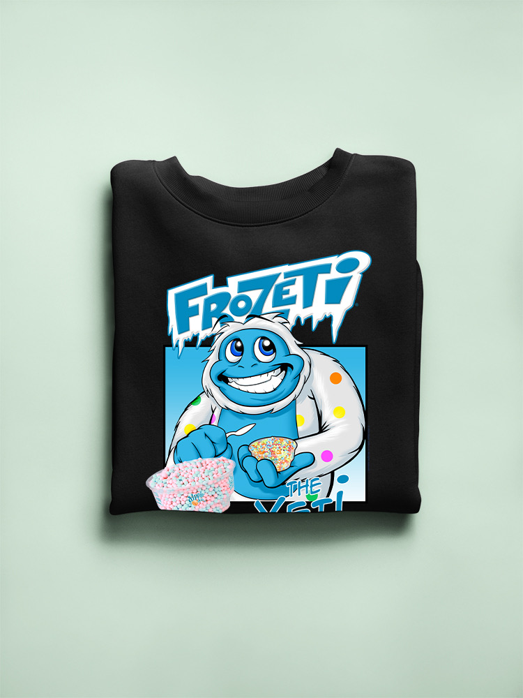 Frozeti the Yeti - Sudadera para mujer Cool Dippin’ Dots con gráfico de helado - Imagen 10 de 22