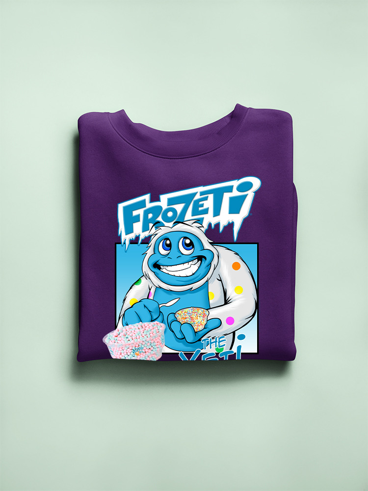 Frozeti the Yeti - Sudadera para mujer Cool Dippin’ Dots con gráfico de helado - Imagen 19 de 22