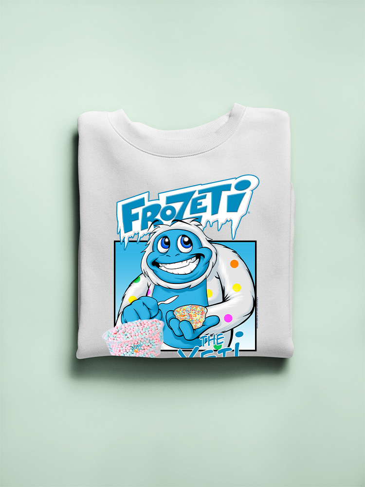 Frozeti the Yeti - Sudadera para mujer Cool Dippin’ Dots con gráfico de helado - Imagen 22 de 22