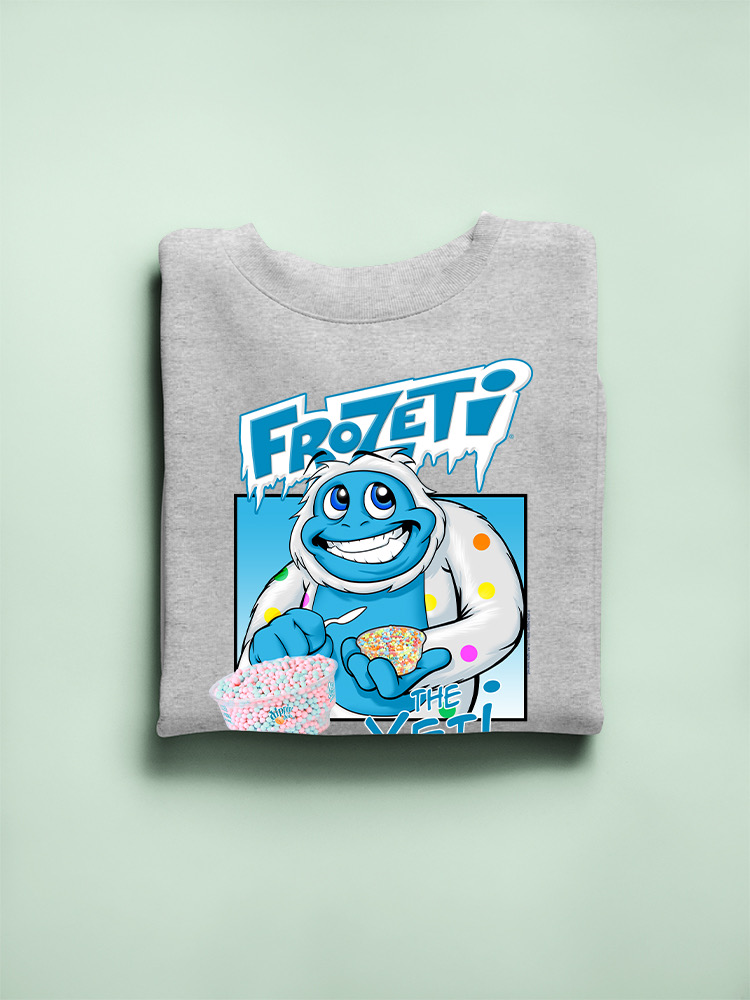 Frozeti the Yeti - Sudadera para mujer Cool Dippin’ Dots con gráfico de helado - Imagen 7 de 22