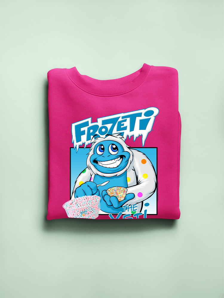 Frozeti the Yeti - Sudadera para mujer Cool Dippin’ Dots con gráfico de helado - Imagen 13 de 22