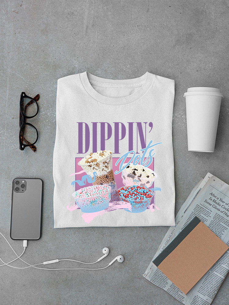 Dippin’ Dots Ice Cream Delight - Retro Pastel Graphic Men's T-shirt - Picture 19 of 20