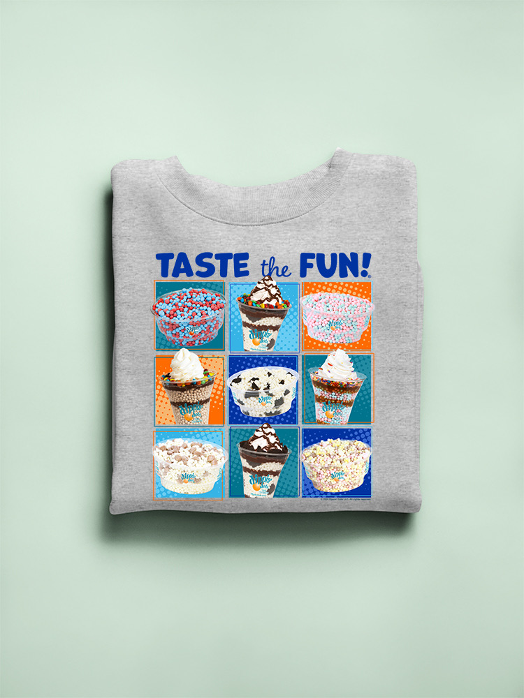 Taste the Fun - Dippin’ Dots Ice Cream verschiedene Leckereien Damen Sweatshirt - Bild 7 von 16