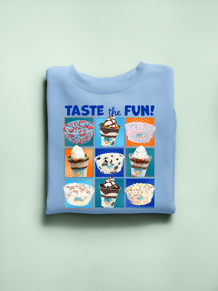 Taste the Fun - Dippin’ Dots Ice Cream verschiedene Leckereien Damen Sweatshirt - Bild 13 von 16