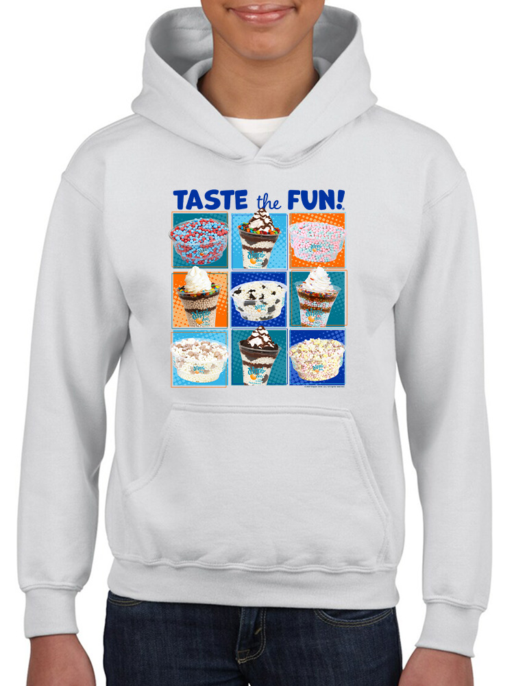 Taste the Fun - Dippin’ Dots Ice Cream Assorted Treats Youth's Hoodie - Picture 11 of 13
