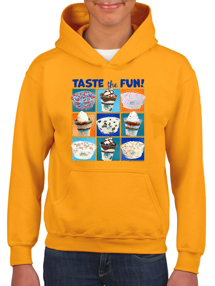 Taste the Fun - Dippin’ Dots Ice Cream Assorted Treats Youth's Hoodie - Picture 8 of 13