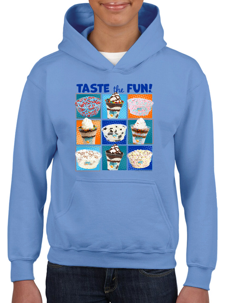 Taste the Fun - Dippin’ Dots Ice Cream Assorted Treats Youth's Hoodie - Picture 5 of 13