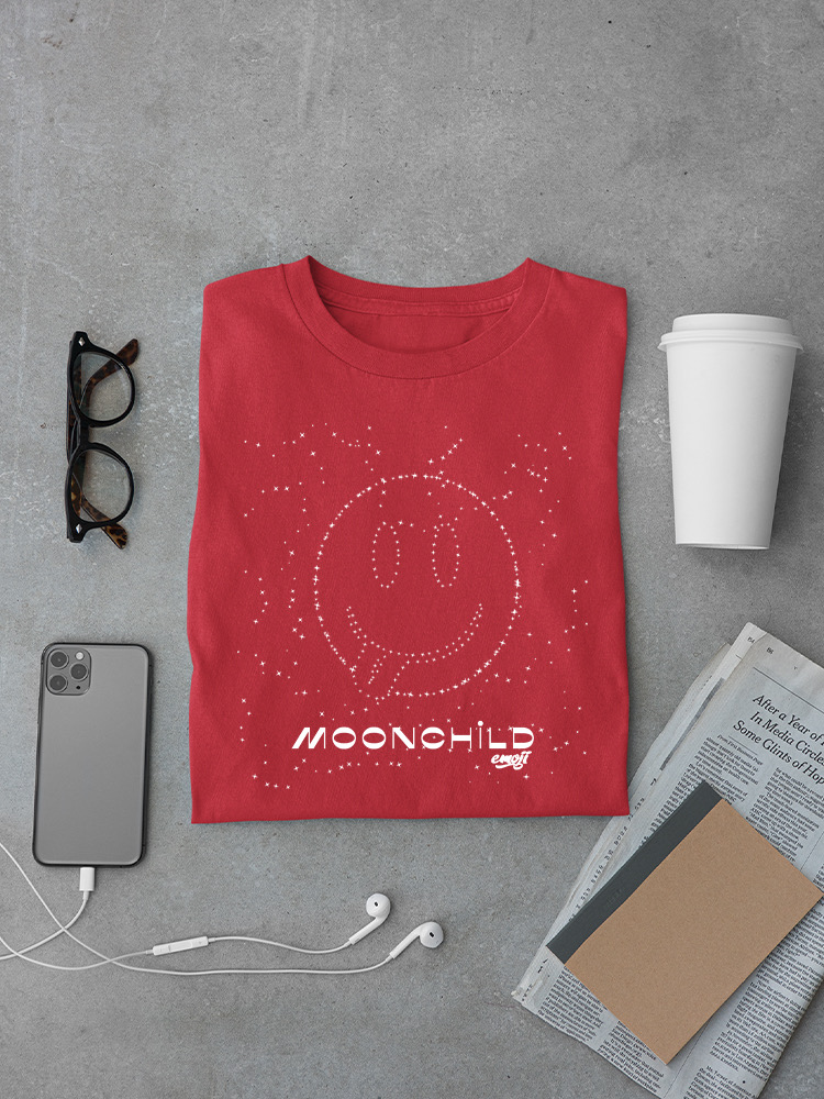 Moonchild Emoji - Cosmic Smiley Starry Night Men's T-shirt - Picture 15 of 20
