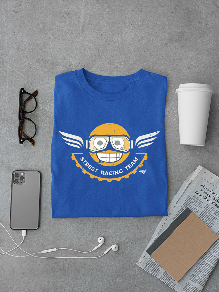 Street Racing Team - Camiseta Retro Moto Racer Emoji Hombre - Imagen 19 de 20