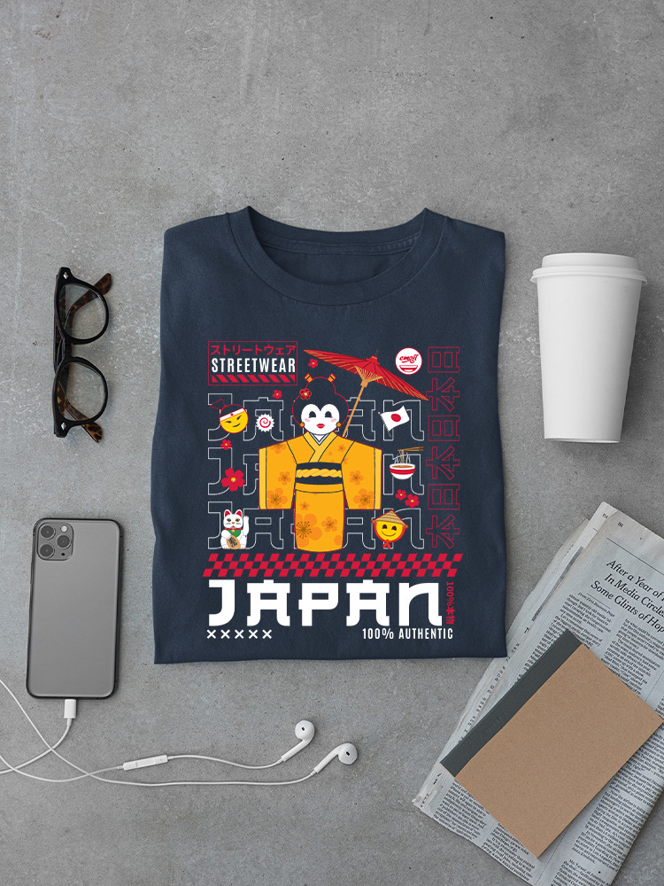 Japanese Streetwear Aesthetic Emoji - Retro Japan Men's T-shirt - Picture 11 of 16