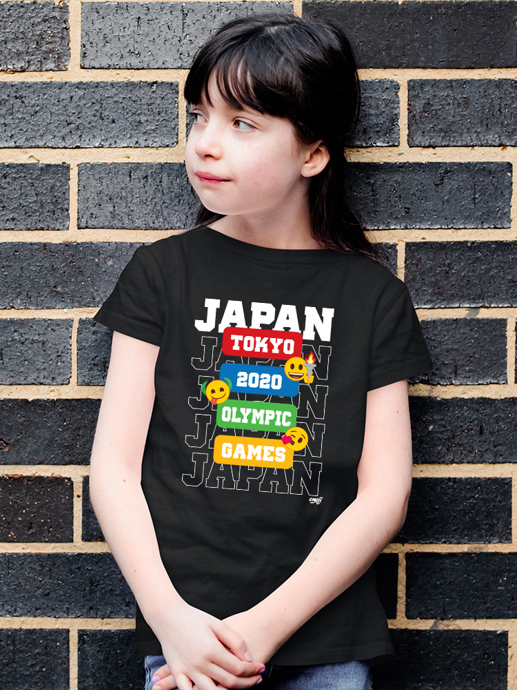 Tokyo 2020 Olympic Games Emoji Graphic Youth's T-shirt - Picture 6 of 16