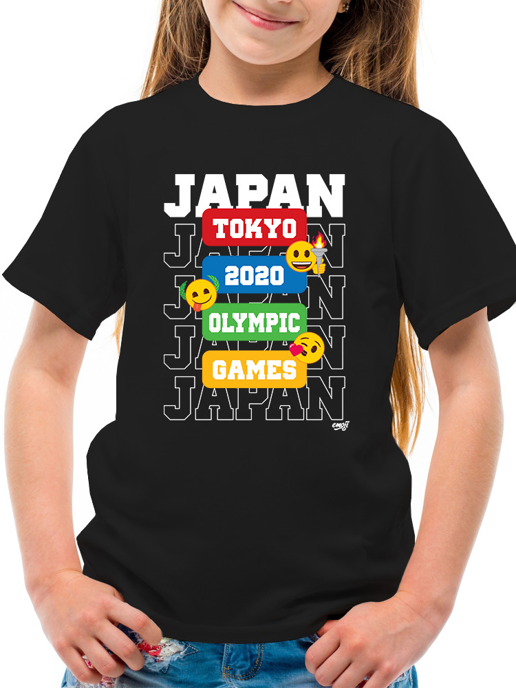 Tokyo 2020 Olympic Games Emoji Graphic Youth's T-shirt - Picture 5 of 16