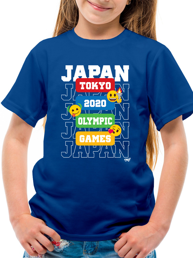 Tokyo 2020 Olympic Games Emoji Graphic Youth's T-shirt - Picture 13 of 16