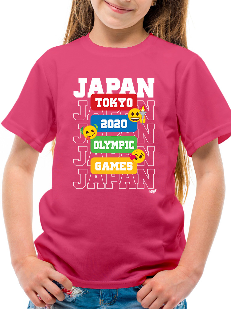 Tokyo 2020 Olympic Games Emoji Graphic Youth's T-shirt - Picture 9 of 16