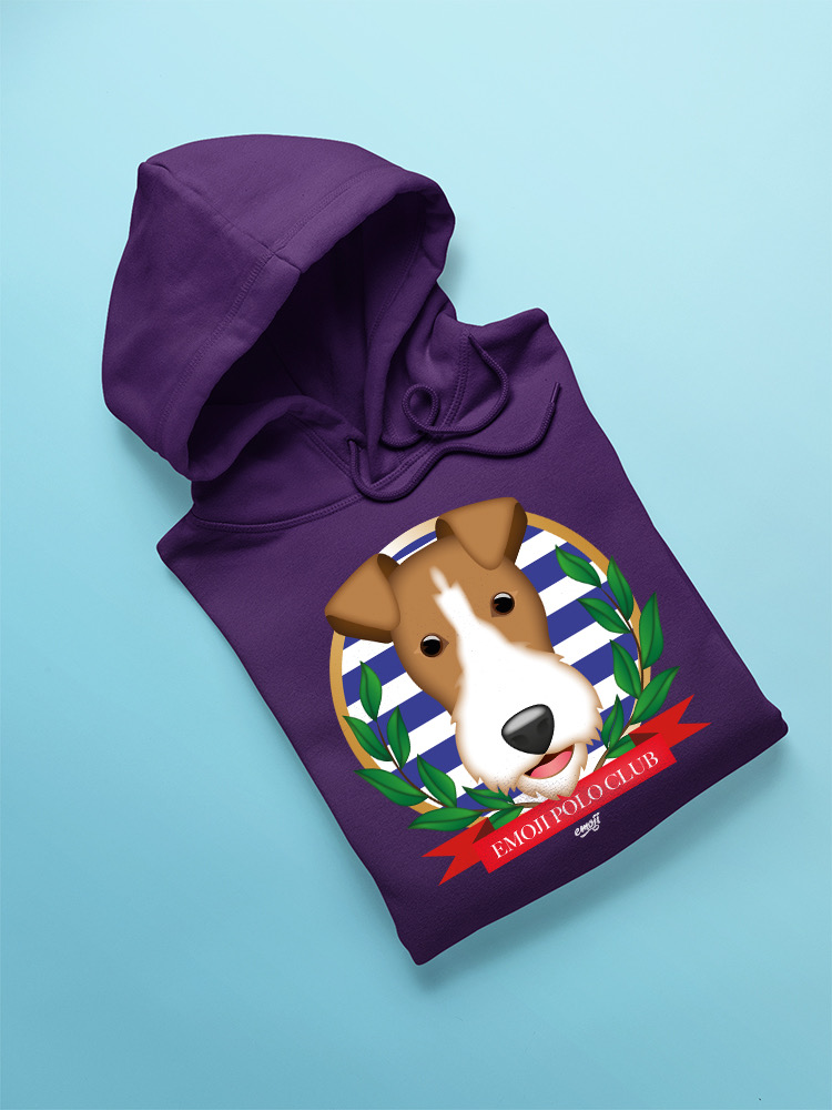Emoji Polo Club - Classic Dog Emblem Design Herren Hoodie - Bild 19 von 28