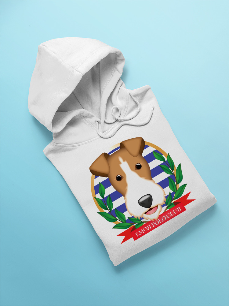 Emoji Polo Club - Classic Dog Emblem Design Herren Hoodie - Bild 27 von 28