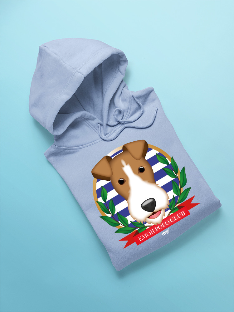 Emoji Polo Club - Classic Dog Emblem Design Herren Hoodie - Bild 11 von 28