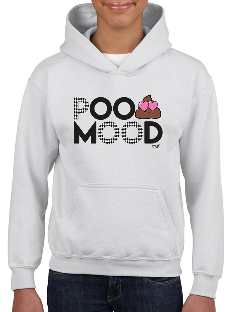 Poo Mood - Lustiger Emoji Design Jugend Hoodie - Bild 13 von 16