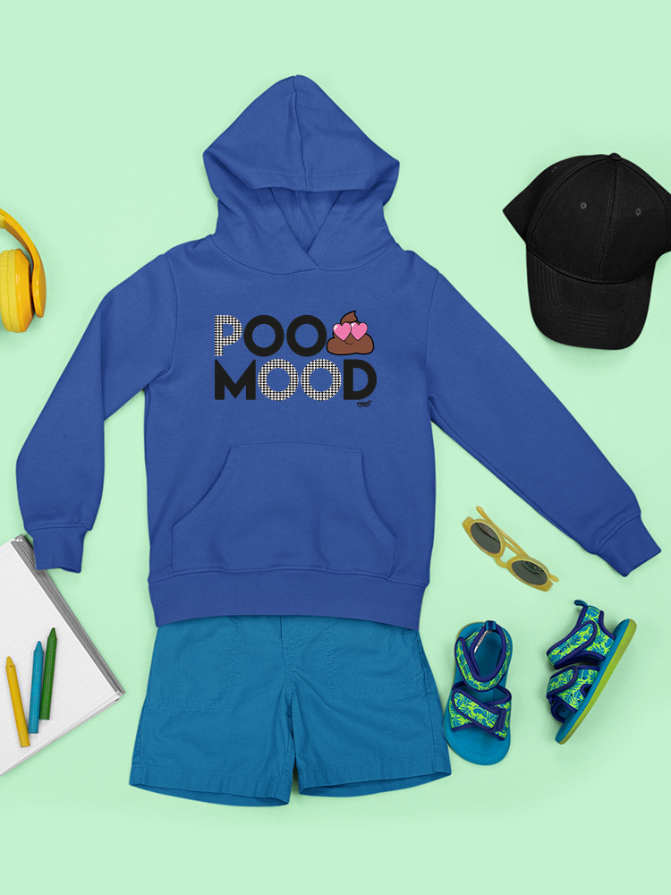 Poo Mood - Lustiger Emoji Design Jugend Hoodie - Bild 11 von 16