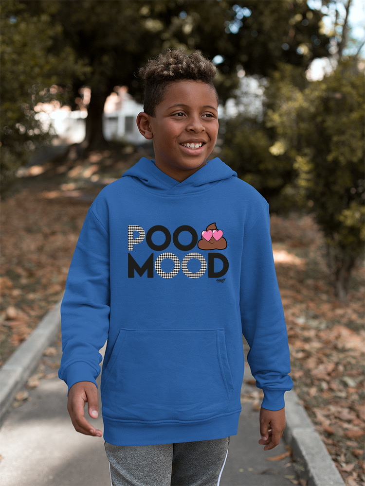 Poo Mood - Lustiger Emoji Design Jugend Hoodie - Bild 10 von 16