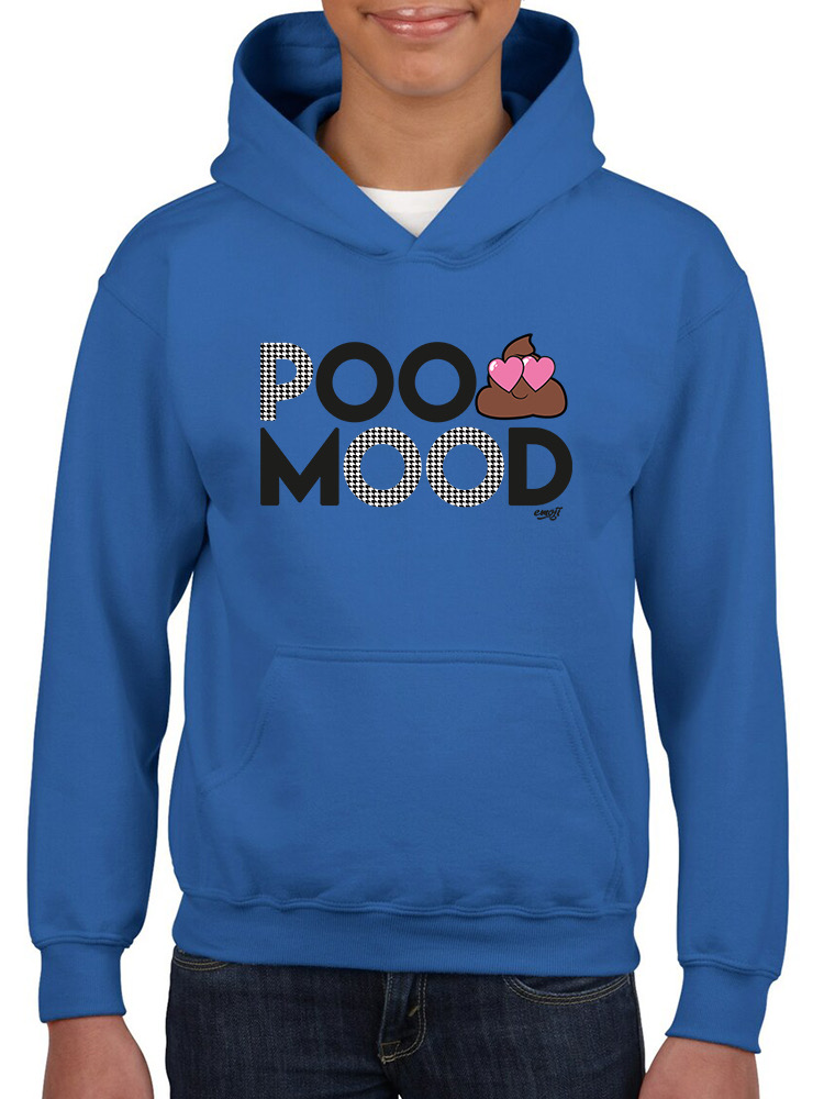 Poo Mood - Lustiger Emoji Design Jugend Hoodie - Bild 9 von 16