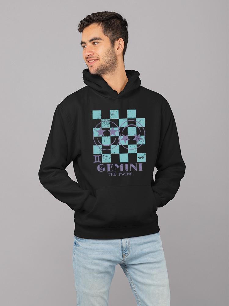 Zwillinge Zwillinge Emoji - Sternzeichen Kunst Design Herren Hoodie - Bild 6 von 24