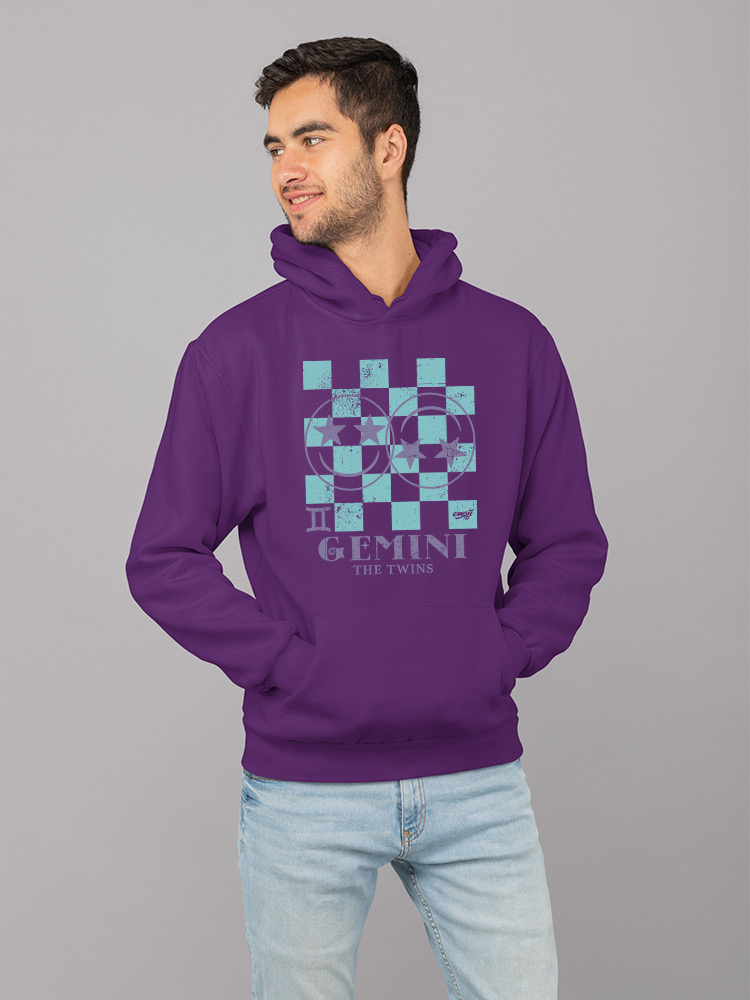 Zwillinge Zwillinge Emoji - Sternzeichen Kunst Design Herren Hoodie - Bild 18 von 24
